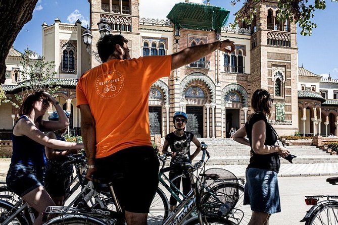 12 o'Clock - Bike & Tapas Tour Seville - Plaza de España and María Luisa Park