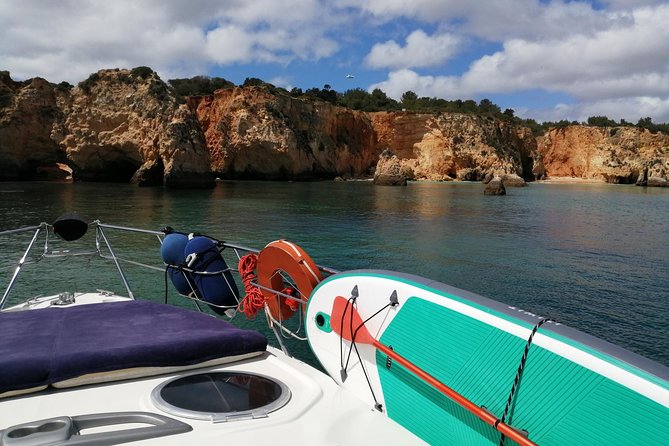 Afternoon yacht charter in lagos with drinks, tapas, paddle boards and kayak - A quiet bay, lagoon, or beach stop