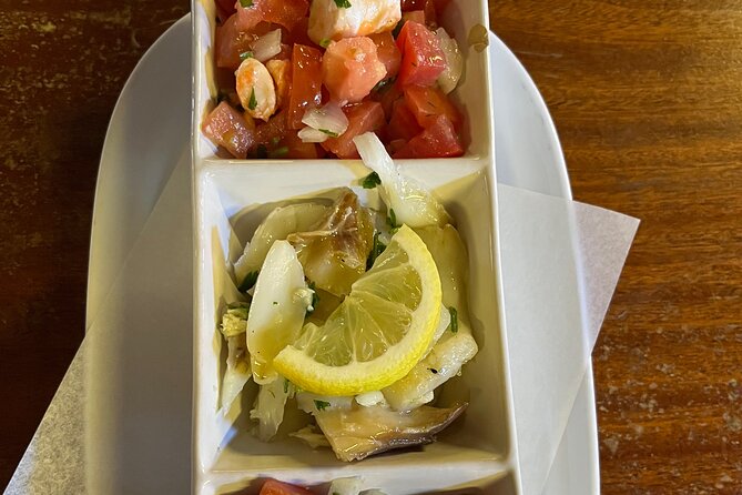 Albufeira Food Experience: Land & Sea Tapas w/ Wines - Portuguese wine, coffee, and firewater finish the meal