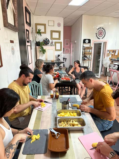 Alicante:Evening Spanish Tapas Cooking Class with Live Music - Torrija and turrón ice cream finish the meal