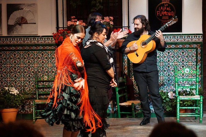 Authentic Flamenco Show with Tapas & Wine Guided Tour - La Casa del Flamenco: a historic room with real drama