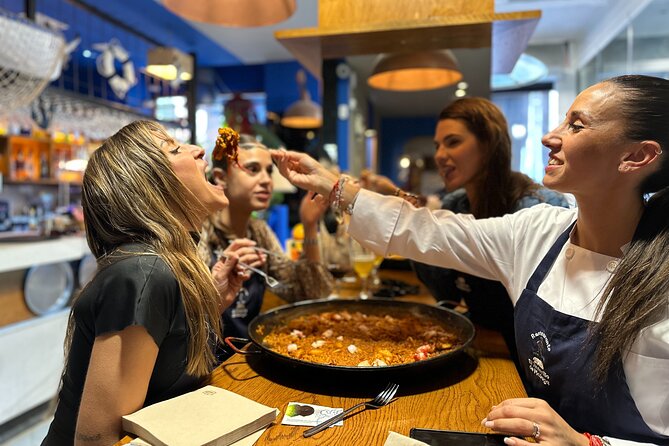 Authentic Paella in Madrid: A Hands-On Class with Tapas & Sangria - Meeting near Plaza de San Miguel