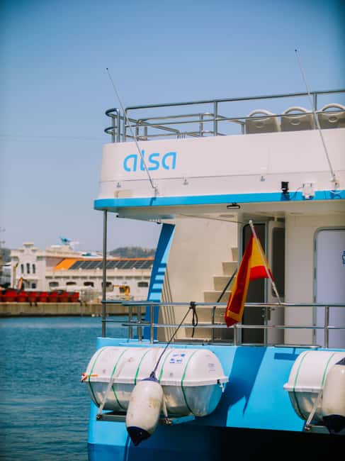 Barcelona: Bus Nàutic with tapas tasting - The Bus Nàutic ride and waterfront views