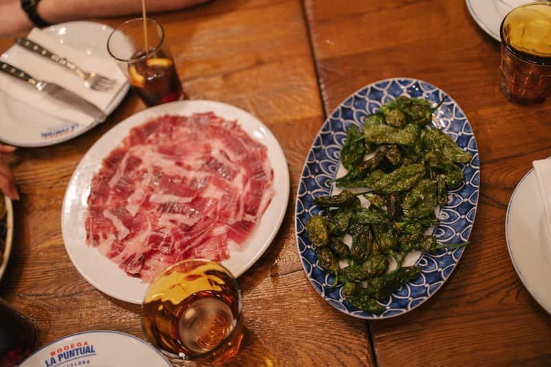 Barcelona: Food Walking Tour with Tapas and Wine - Wine, cava, vermouth, and alcohol-free choices