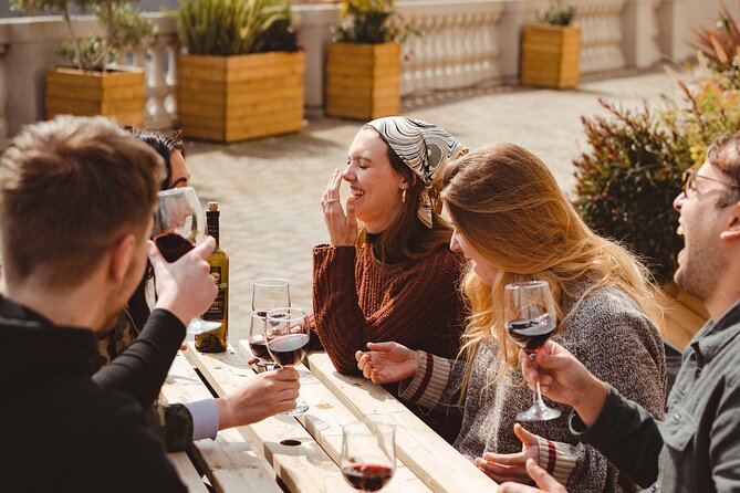 Barcelona: Guided Rooftop Wine Tasting – Enjoy 6 Spanish Wines - A social evening, not a formal class