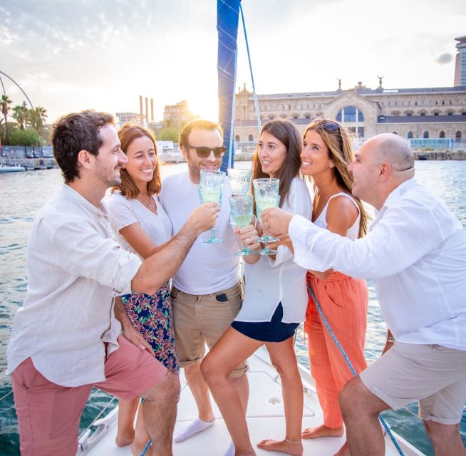 Barcelona: Local Tapas and Drinks Sailing Adventure Tour - Barcelona from the sea