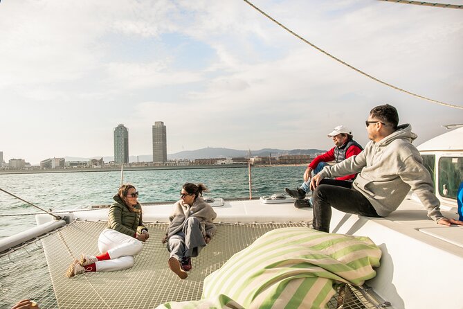Barcelona: Premium Private Wine Tasting & Tapas in a Catamaran - Barcelona from the Costa de Barcelona