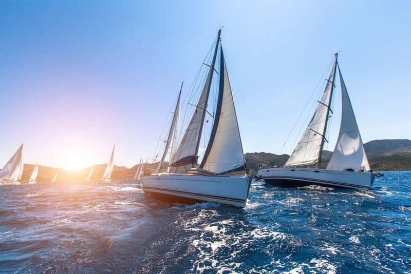 Barcelona: Sailing Tour with Tapas, Drinks and Swim Stop - Tapas, pinchos, and two drinks on board