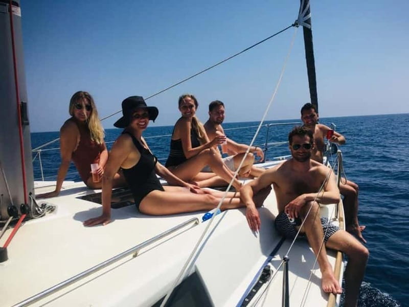 Barcelona: Sailing Tour with Tapas, Drinks and Swim Stop - Around the harbor and America’s Cup waters