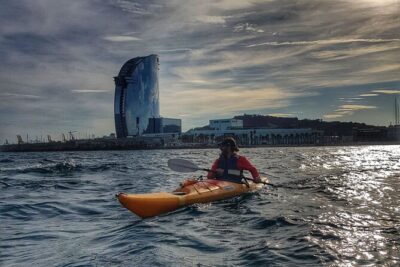 Barcelona Skyline Kayaking Coupled with Delicious Tapas