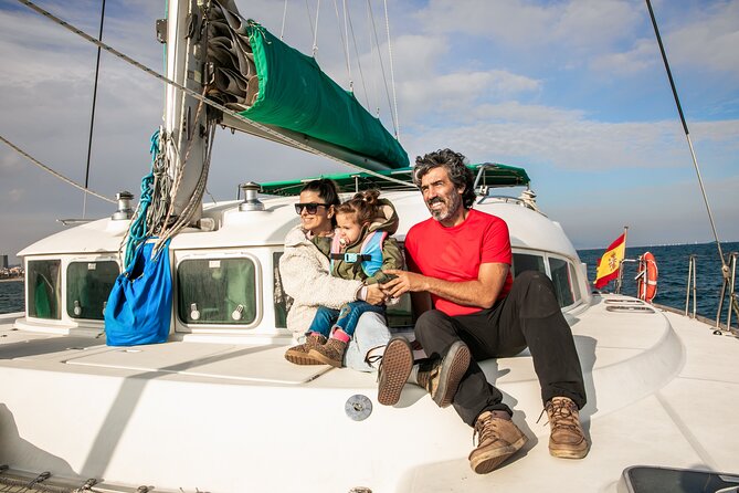 Barcelona Small Group Trip by Catamaran w Tapas, Cava and Sunset - Swimming and SUP boards when conditions allow
