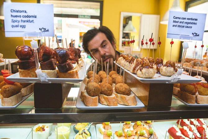 Barcelona Tapas & Wine Private Tour in Traditional Taverns - What you actually eat and drink
