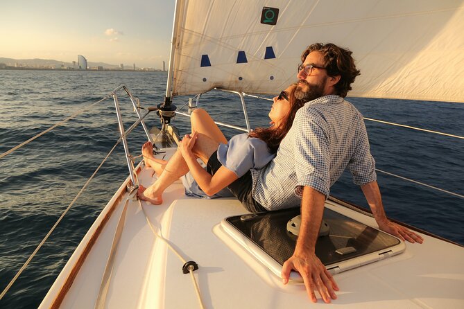 Barcelona Unique Sunset Sailing Experience with Tapas & Open Bar - Barcelona Cathedral from the Mediterranean