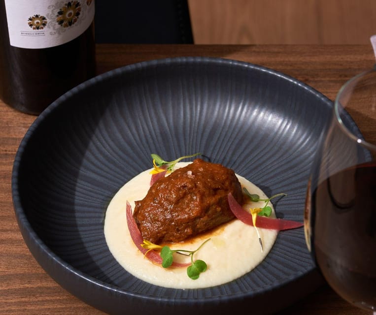 Barcelona: Wine Tasting and Tapas 5-Course Pairing Dinner - Dessert and the final Spanish pour