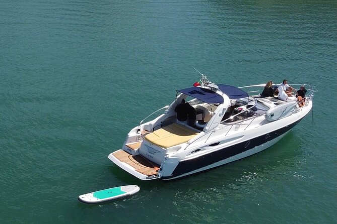 Benagil private yacht from lagos with drinks, tapas, paddle boards and kayak - Seeing the Benagil cave from a private yacht