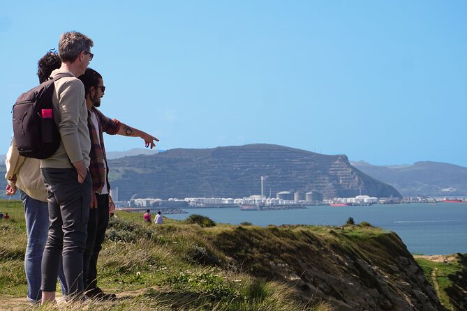 Bike tour with Pintxos & Drinks in Getxo (Scenic Bilbao Seaside) - The bay, cliffs, and Atlantic views
