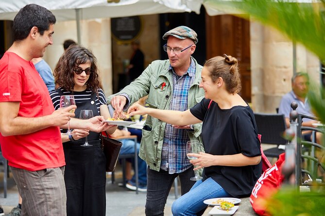 Bilbao Food Tour – Basque Gastronomy Experience - Andra Maria Kalea and txakoli