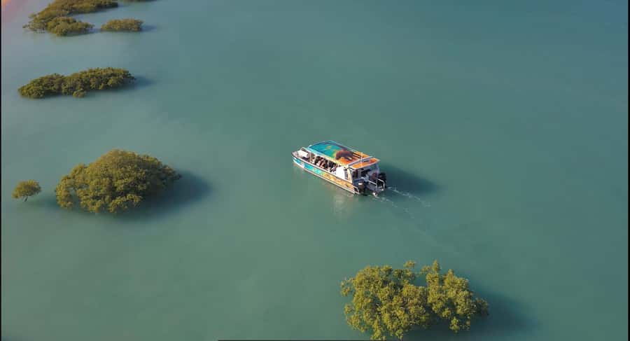 BROOME: DINOSAUR ADVENTURE CRUISE - With Tapas and Cocktail - Dampier Creek with sparkling wine and gourmet platters
