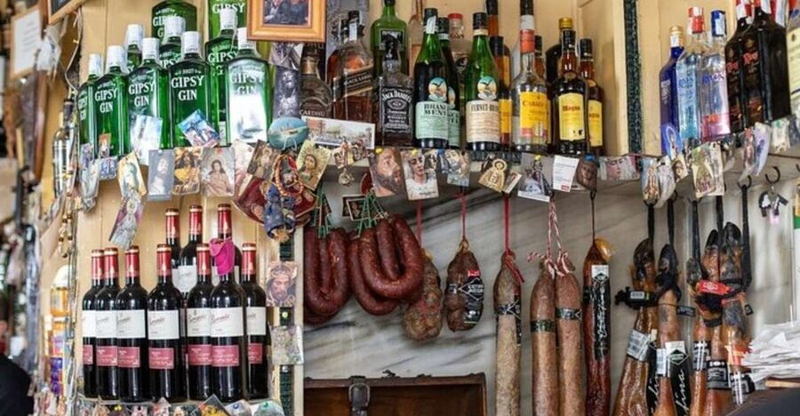 Cádiz: Local Tapas Experience - The first local bar: wine, snacks, and regional food
