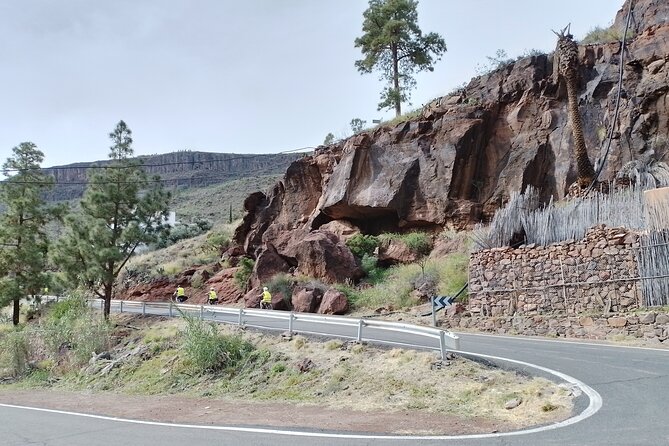 e-Bike Mountain Tour inside a Natural Park+option Tapas in a Cave - Crossing Campo Internacional and reaching Playa del Ingles