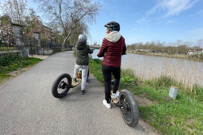 Electric Scooter Excursion with Tapas Aperitif - Following the Nive by towpath