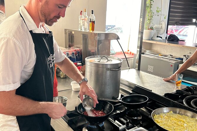 Evening Spanish Tapas Cooking Class with Live Guitar Music - Sitting Down to Eat What You Made