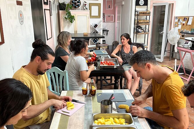 Evening Spanish Tapas Cooking Class with Live Guitar Music - Gazpacho Brings a Cool Start to the Table