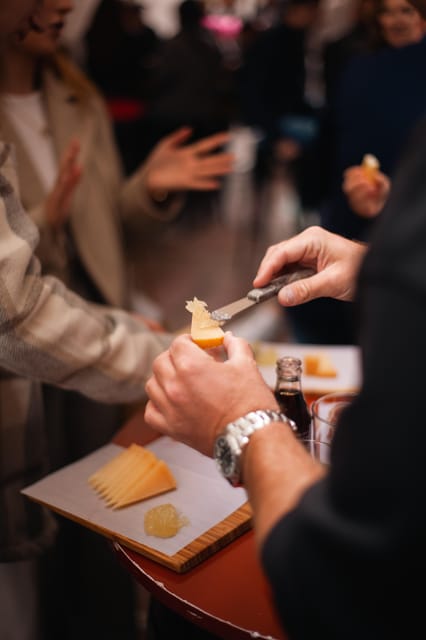 Explore Marbella Old Town: Authentic Tapas Food Tour - First food stop: wine, cheese, and local tapas