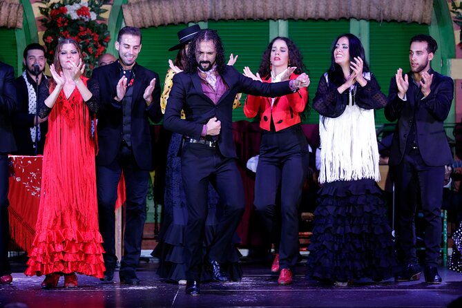 Flamenco Show and Dinner in Seville - Dinner at the table while the dancers perform