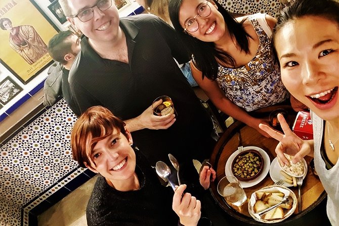 Flamenco, Tapas and Wine Tour: Best of Málaga in one Evening - Walking through central Málaga after dark