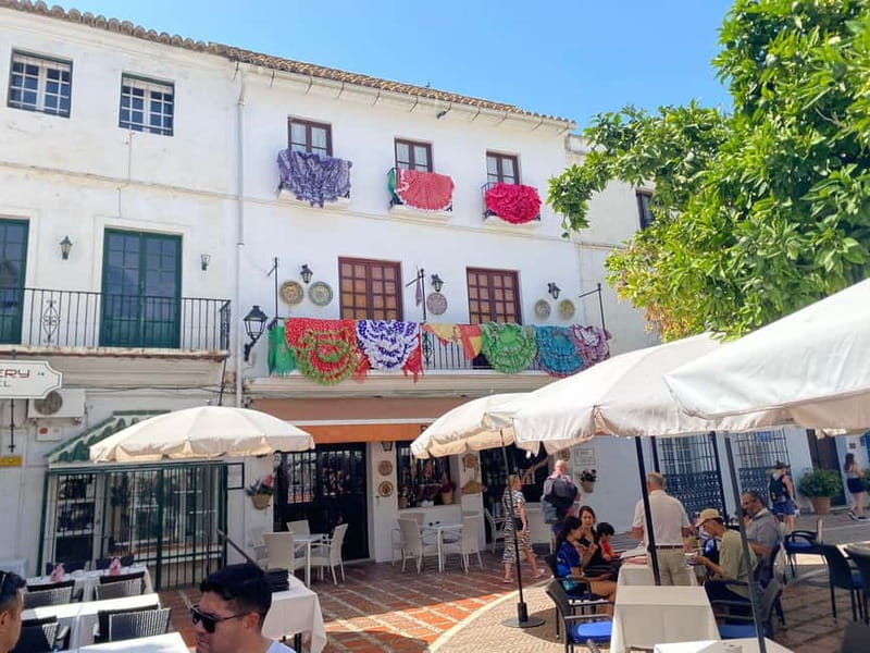 From Estepona, Mijas, Marbella: Marbella Private Tour with Transport, Tapas, and Drinks - Starting from Estepona, Mijas, or Marbella