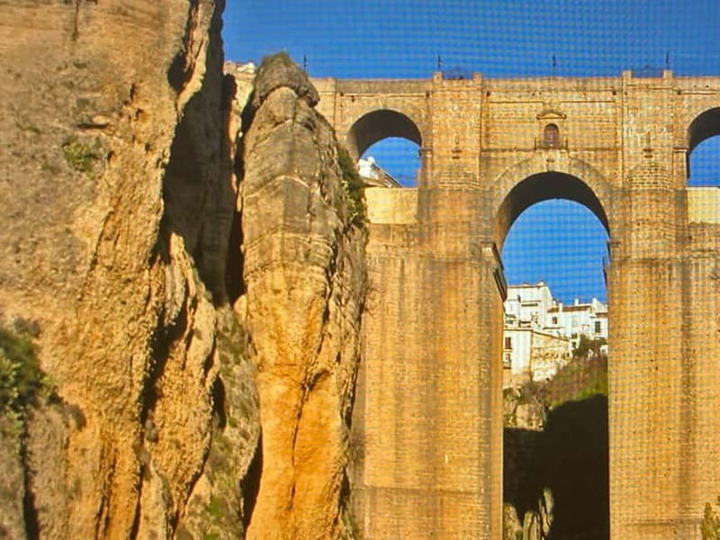 From Estepona: Ronda, private transport, cafe, bullring, tapas, drinks - The road from Estepona to Ronda