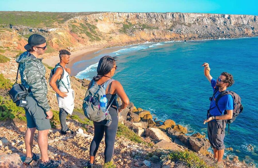From Lagos: West Coast Hiking Adventure & Sunset Tapas - Secluded beaches and an optional Atlantic swim