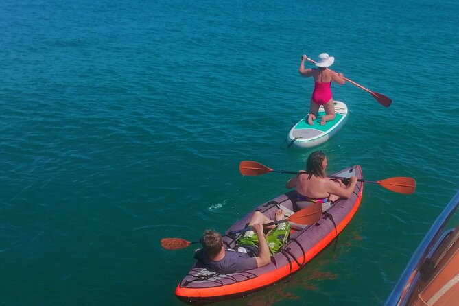 Full day private yacht from lagos with drinks, tapas, paddle boards and kayak - Benagil and the Portimão direction