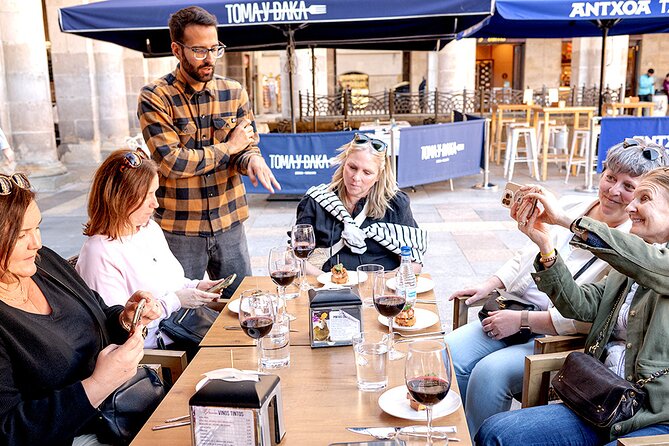 Gourmet Pintxos & Premium Wines small groups Food Tour - Starting on Gran Vía with Bilbao on the plate