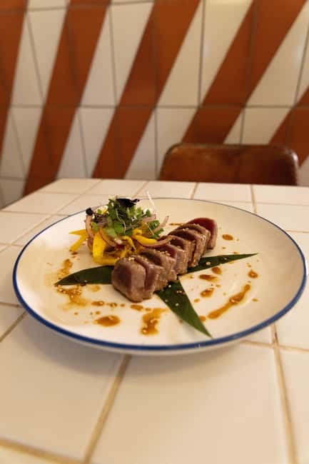 Gourmet Tapas: Local Tasting Menu at a Hidden Restaurant in Barcelona - Dessert and coffee finish a full meal