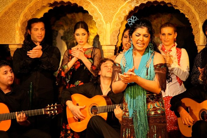 Granada Tapas Trail & Gypsy Flamenco Show - Plaza Nueva begins the night with a local bar