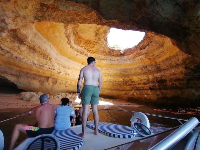 Lagos: Private Luxury Cruise with Tapas and Drinks - Swimming from the boat, then warming up
