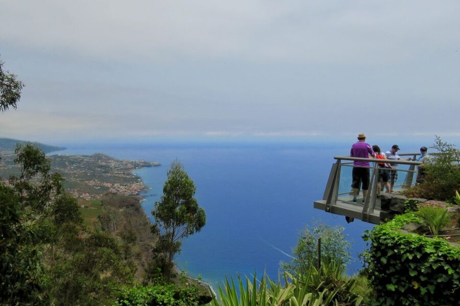 Madeira: Wine & Tapas, Cabo Girão Skywalk 4x4 Jeep Adventure - Quinta do Barbusano: the wine stop