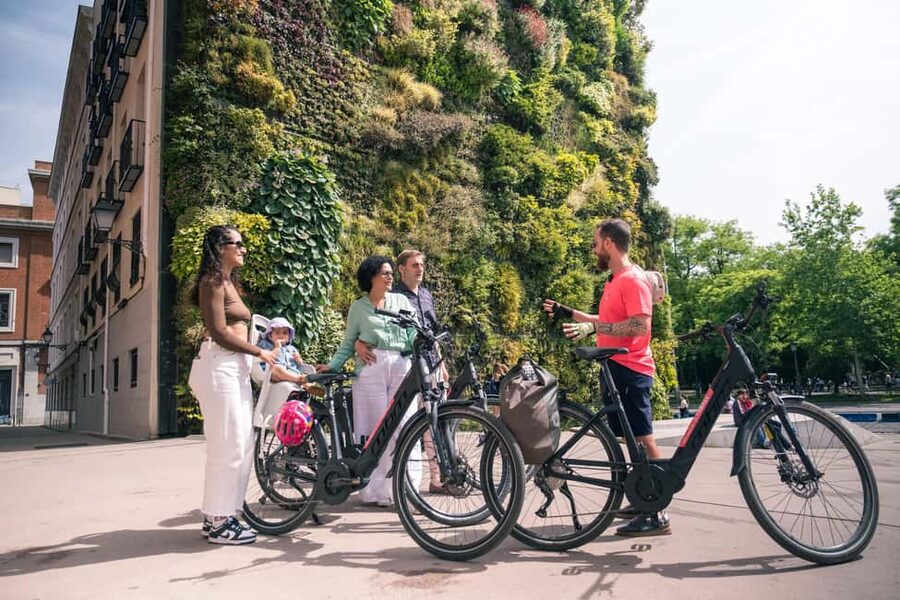 Madrid: 3 h. Guided Highlights Bike Tour with Optional Tapas - Standard bikes, electric bikes, and family details