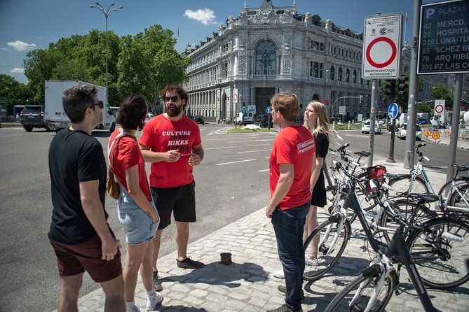 Madrid: 3 hour Guided Highlights Bike Tour with Optional Tapas - Finishing at Puerta del Sol