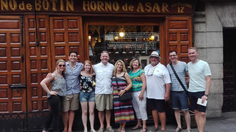 Madrid: Authentic Tapas Evening Tour with a side of History - Stop one: traditional tapas and a quick history lesson