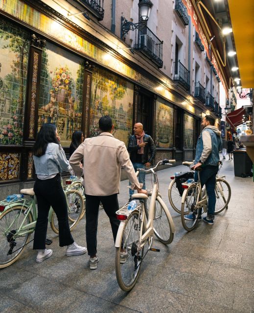 Madrid by Night: Vintage Bike Tour Highlights/Optional Tapas - Why Madrid works so well after sunset