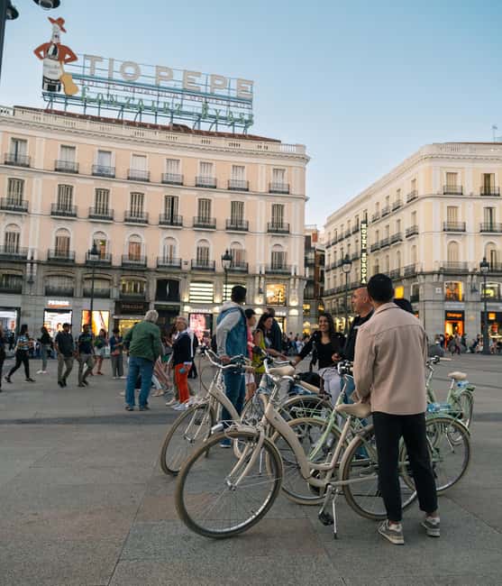 Madrid by Night: Vintage Bike Tour Highlights/Optional Tapas - What the guides add to the ride