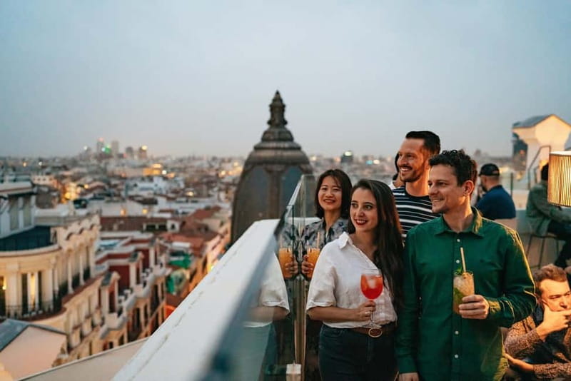 Madrid: Guided Tapas and Wine Tour with Rooftop Views - Key points at a glance