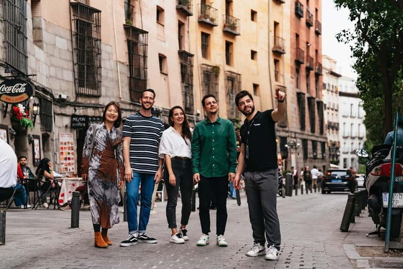 Madrid: Guided Tapas and Wine Tour with Rooftop Views - Plaza de Santa Ana and the Barrio de las Letras