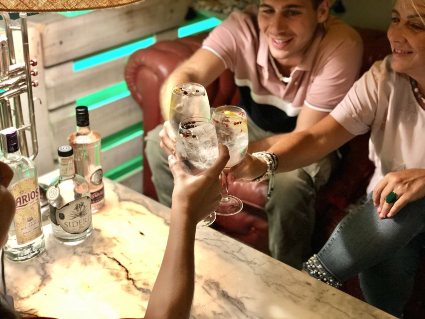 Madrid: San Miguel view Gin and Tonic Workshop with Tapas - The tapas pairing adds value, with a few limits