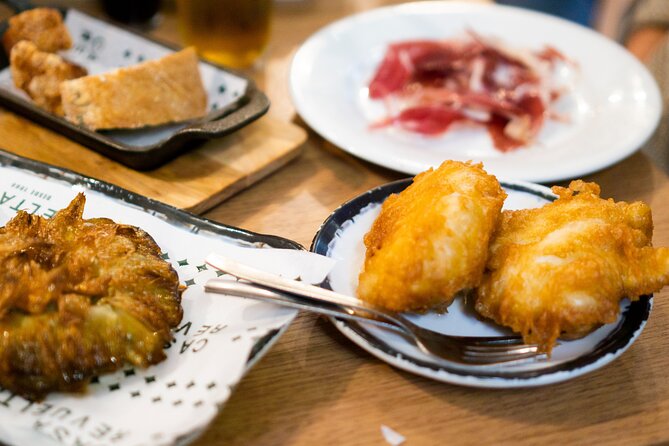 Madrid Tapas Tour with Food and Drink - Plaza Mayor and the final stop on Calle de Bordadores