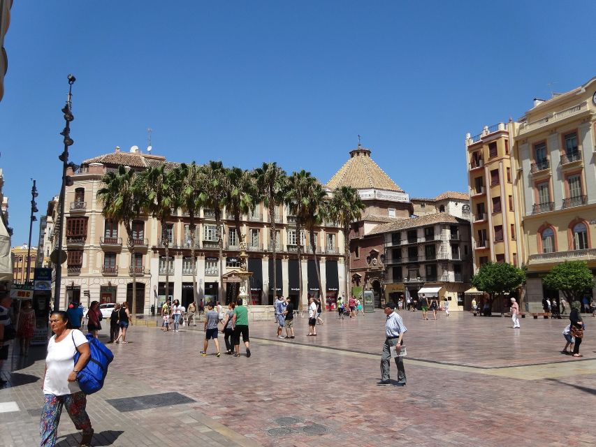 Malaga: City Center Walking Tour with Tapas Food Tastings - Plaza del Obispo and La Manquita