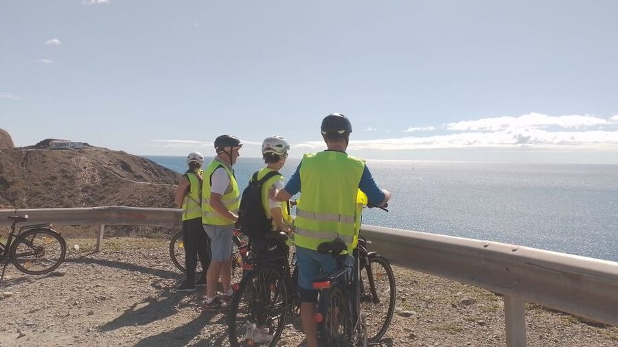 Maspalomas: Southern Coast E-Bike Tour Option Tapas Tasting - Tropical plants at the Maspalomas Botanical Garden